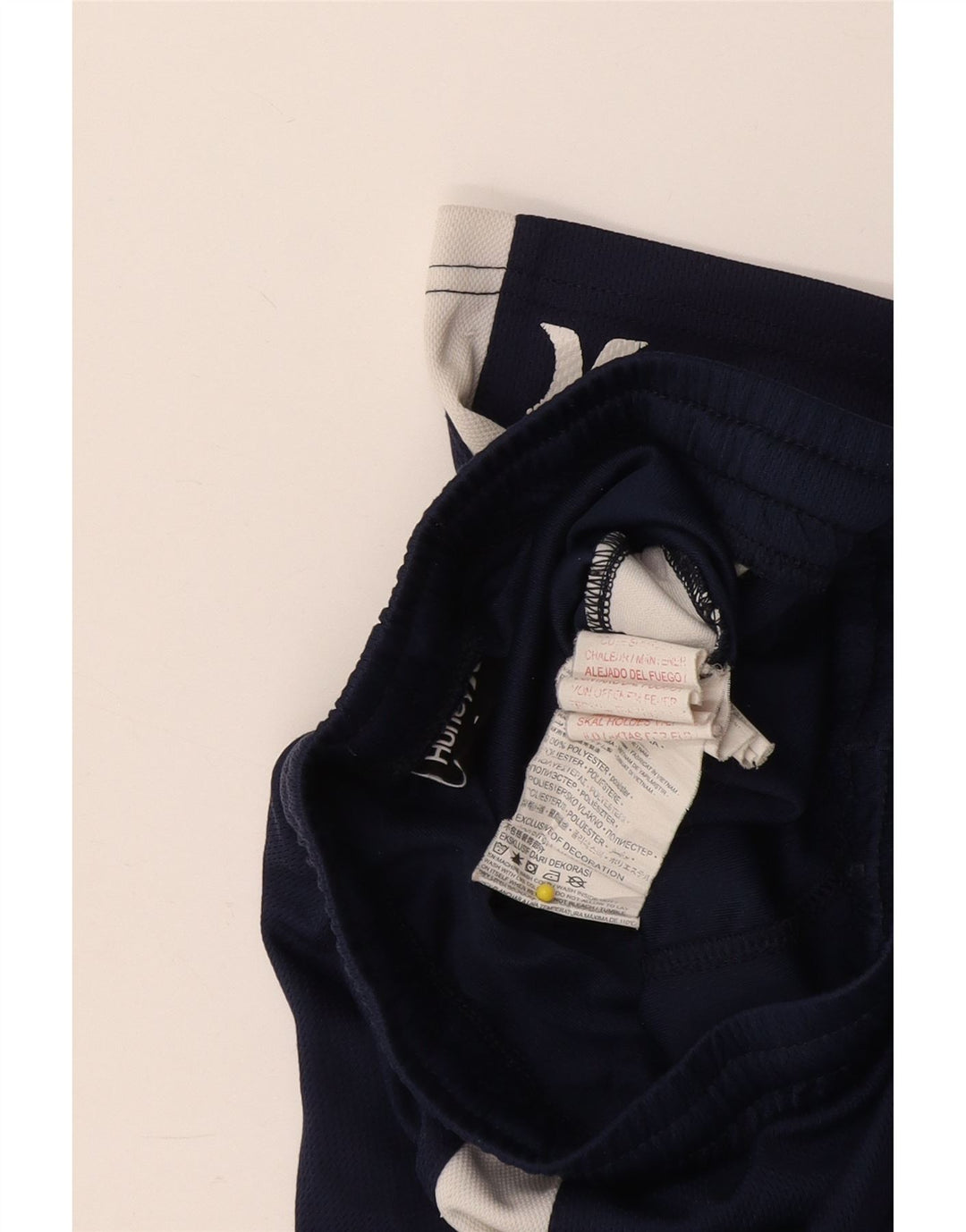 Pantaloni scurți sport Hurley pentru băieți 6-7 ani, albastru bleumarin, poliester color bloc