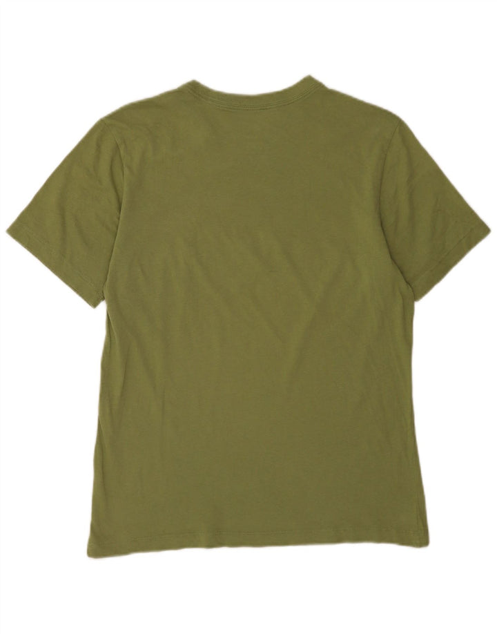 Tricou grafic Nike pentru bărbați Top mic din bumbac verde