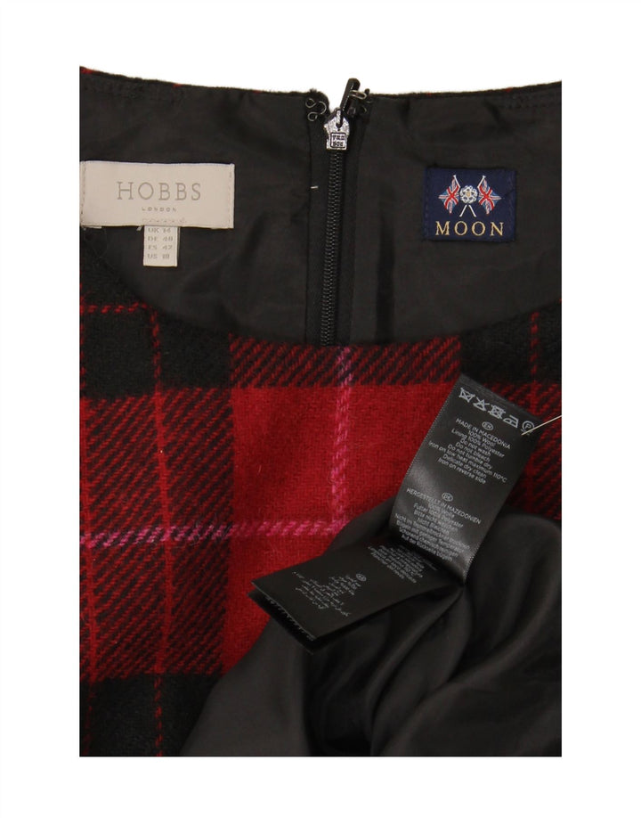 HOBBS Rochie fără mâneci pentru femei UK 14, roșu, caroserie mare