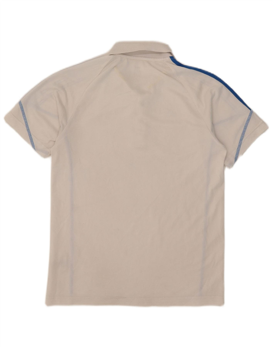 Tricou polo ADIDAS Climalite pentru bărbați, poliester alb mic