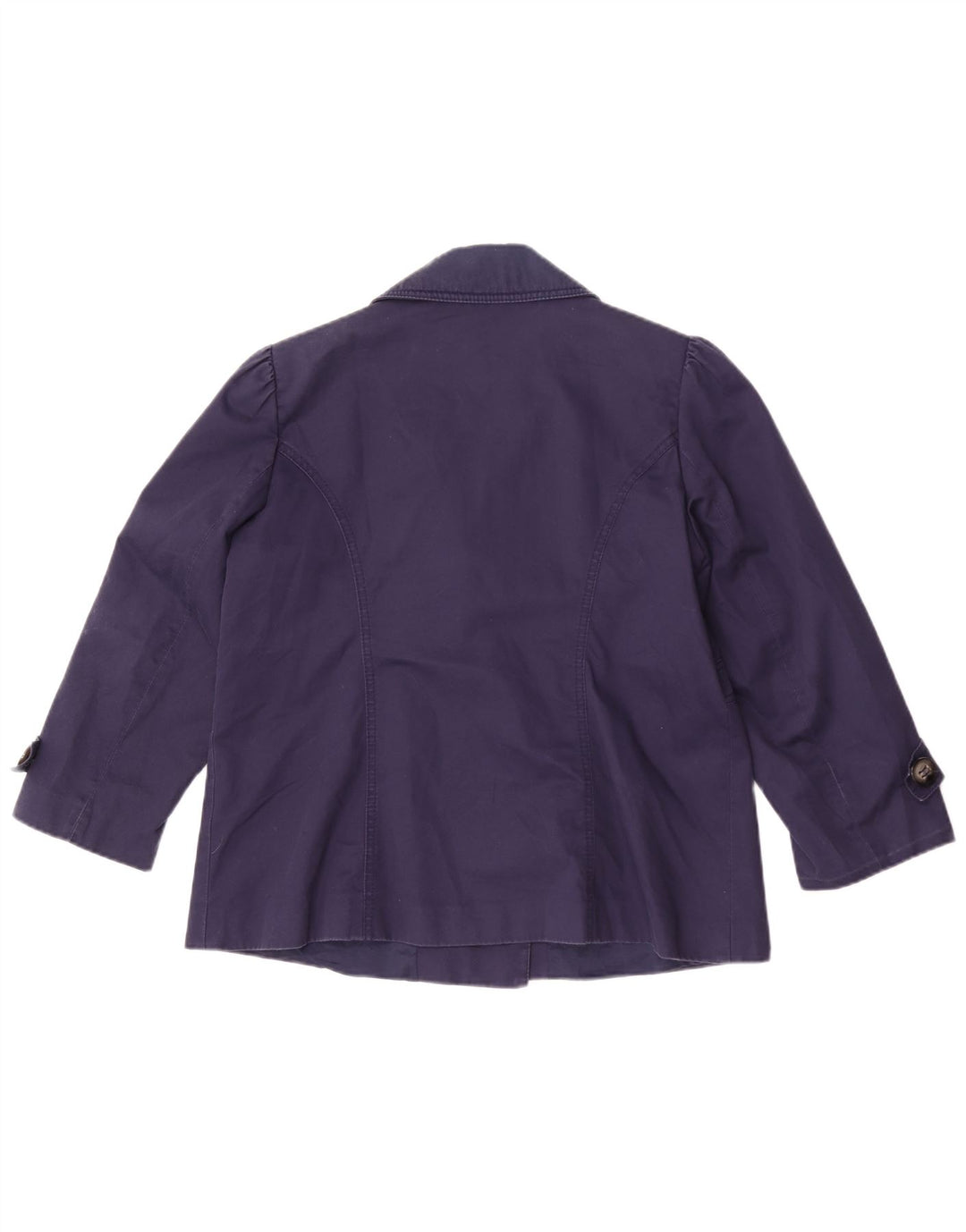 Trenci scurt pentru femei Marks & Spencer UK 14 Medium Bleumarin