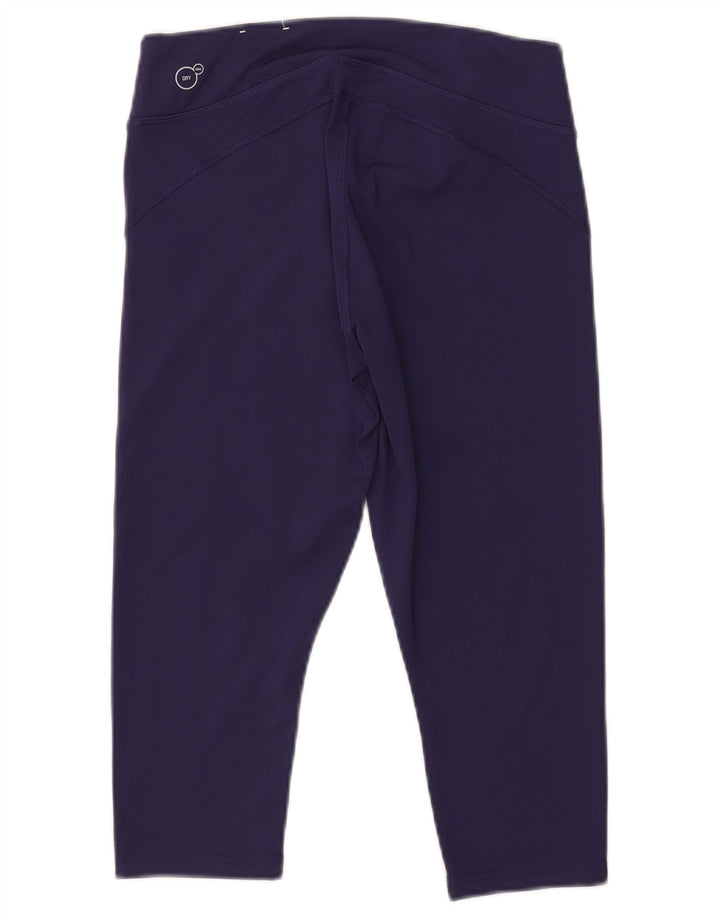 Leggings Capri Puma pentru femei UK 12, violet mediu