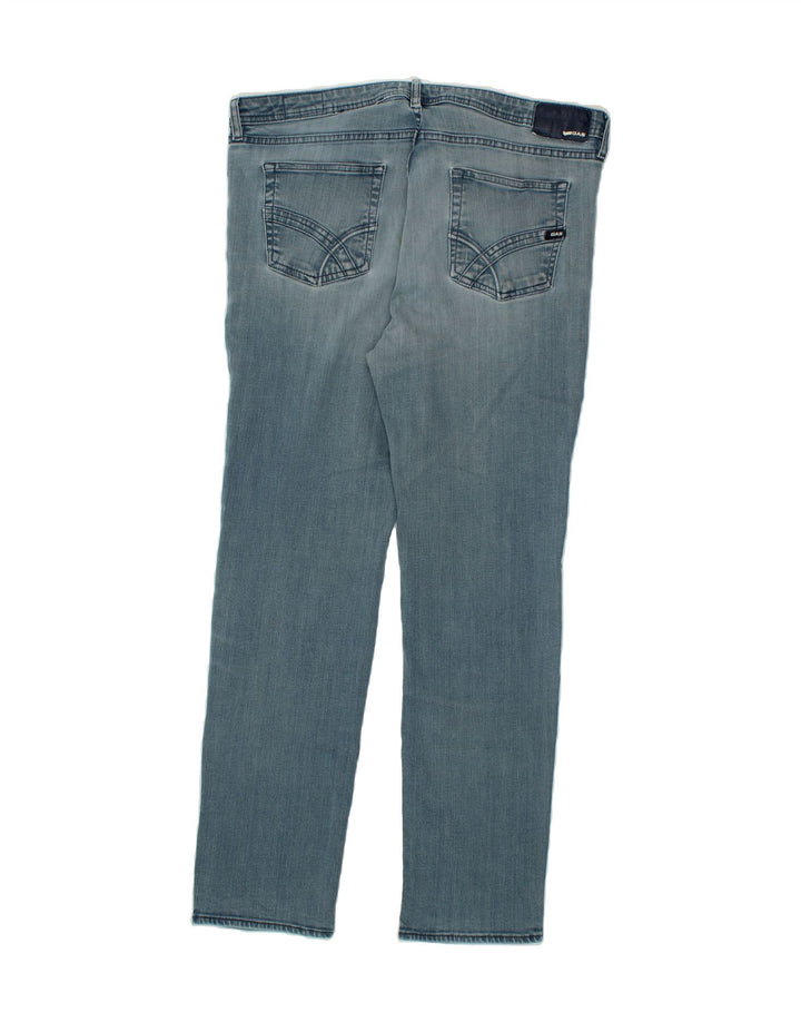 GAS Womens Slim Jeans W38 L32 Blue Cotton Vintage Gas and Second-Hand Gas from Messina Hembry 