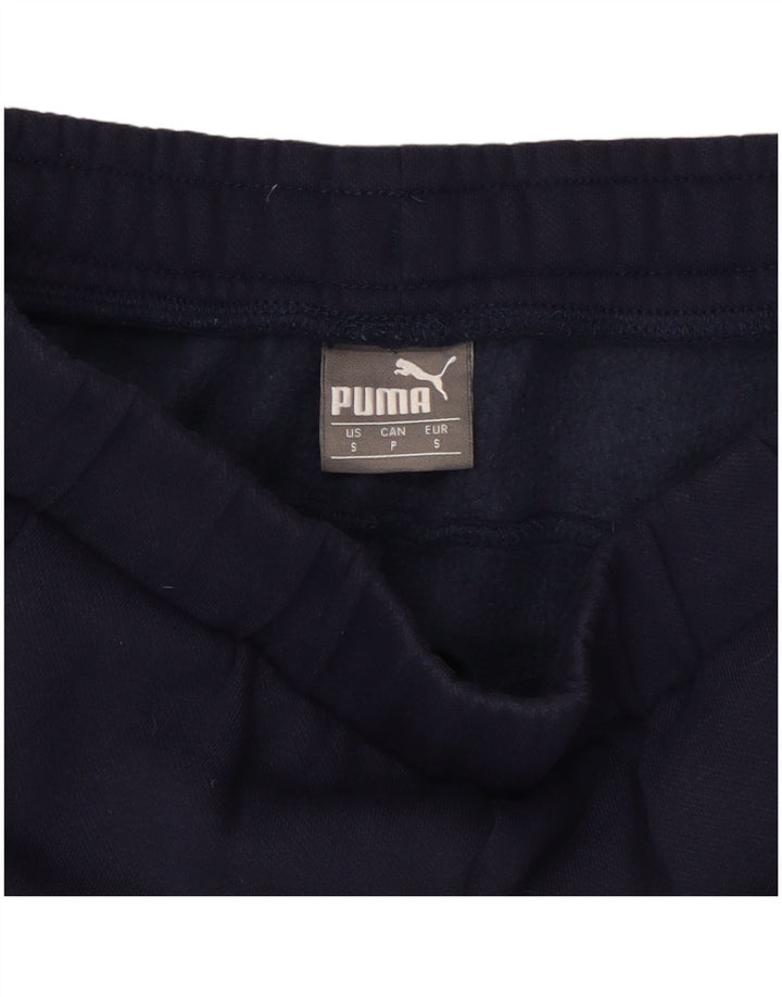 Pantaloni de trening Puma Graphic pentru bărbați, mici, bleumarin