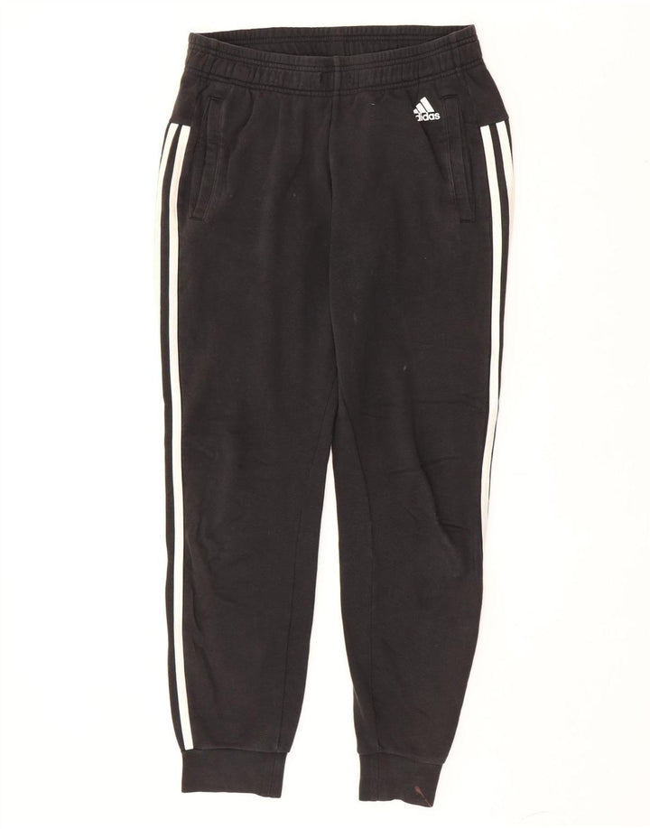Pantaloni de trening Adidas pentru bărbați Pantaloni de jogging Mici Bumbac Negru