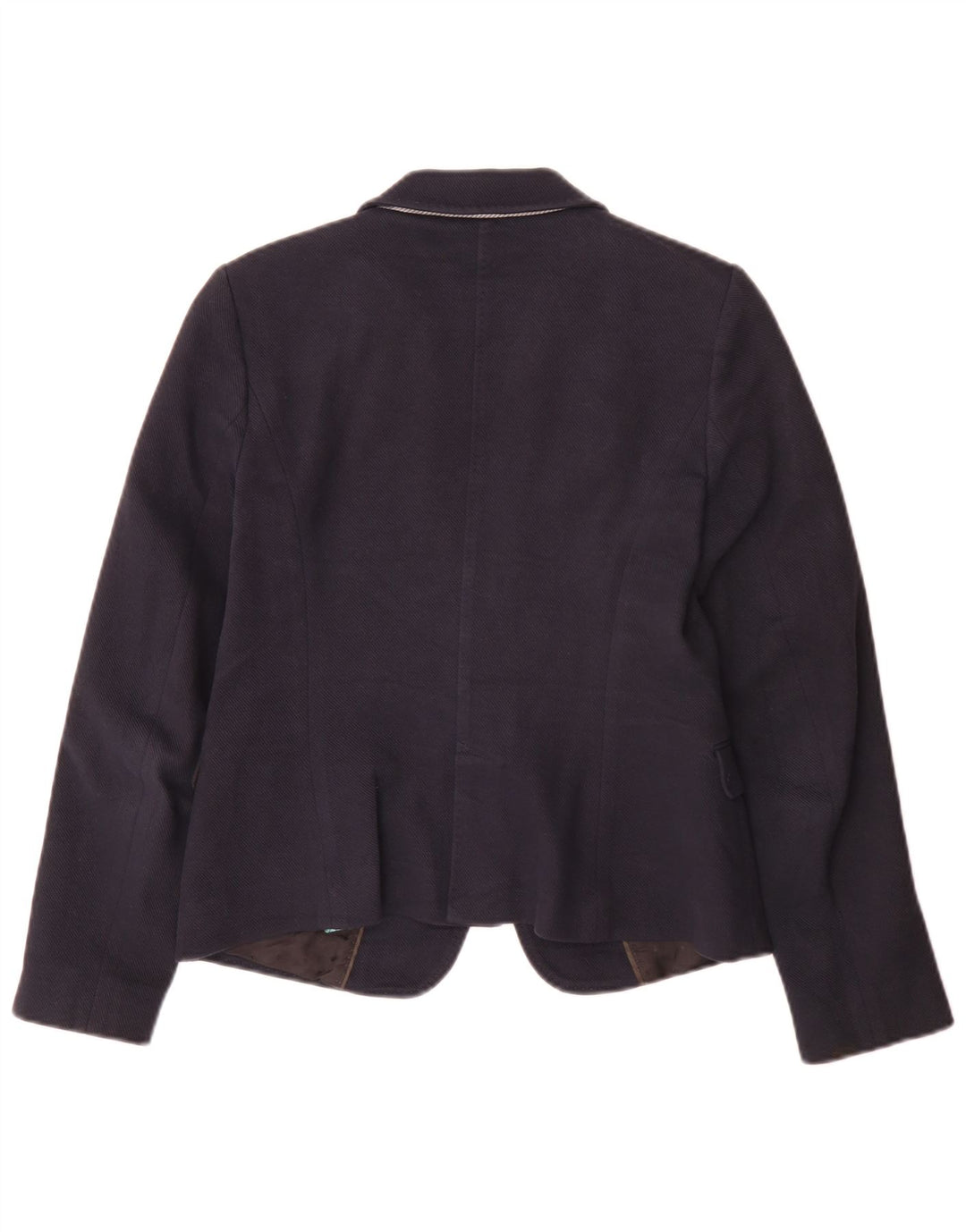 Massimo Dutti Jachetă Blazer Femei 1 Buton EU 40 Mediu Bumbac Bleumarin