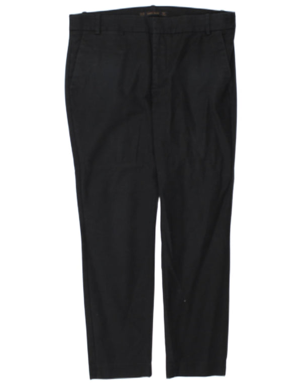Pantaloni chino slim pentru femei Zara EU 38 Medium W28 L26 Bleumarin