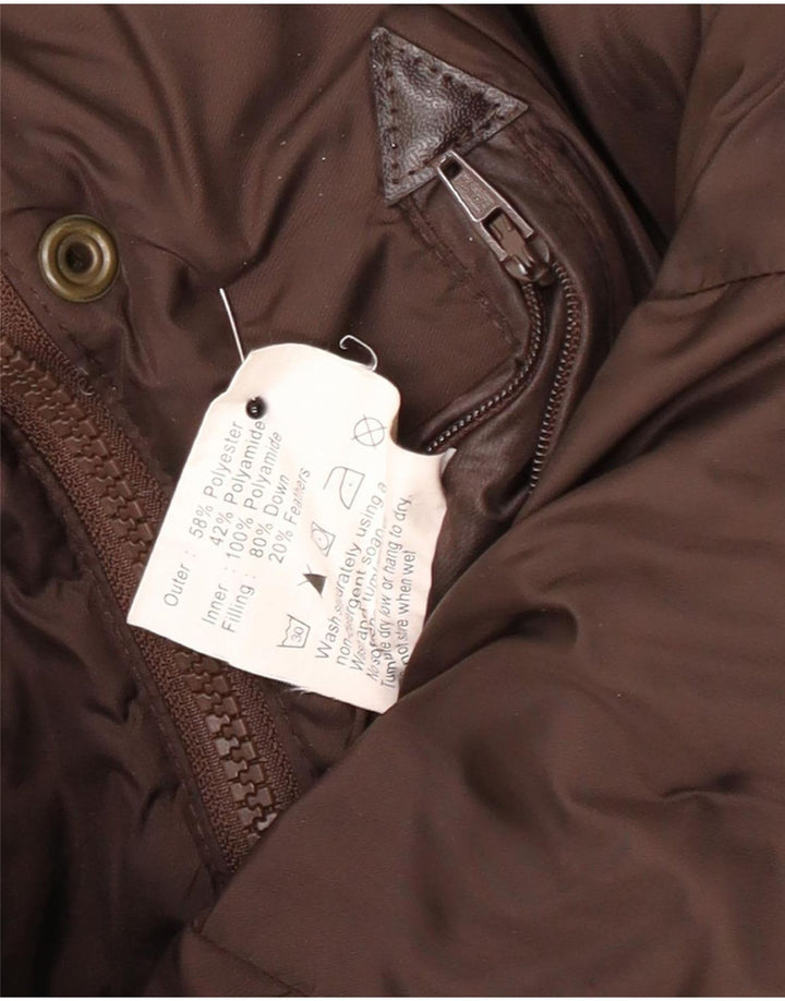 Jachetă căptușită pentru femei Barbour UK 12 Poliester maro mediu