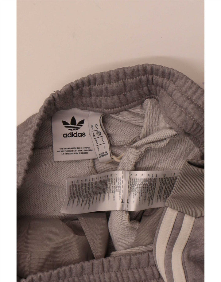 Pantaloni de trening pentru bărbați Adidas Pantaloni de jogging Mici Gri Poliester