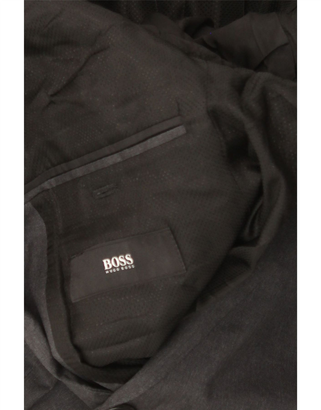 Blazer pentru bărbați HUGO BOSS cu 2 nasturi, UK 36, gri mic