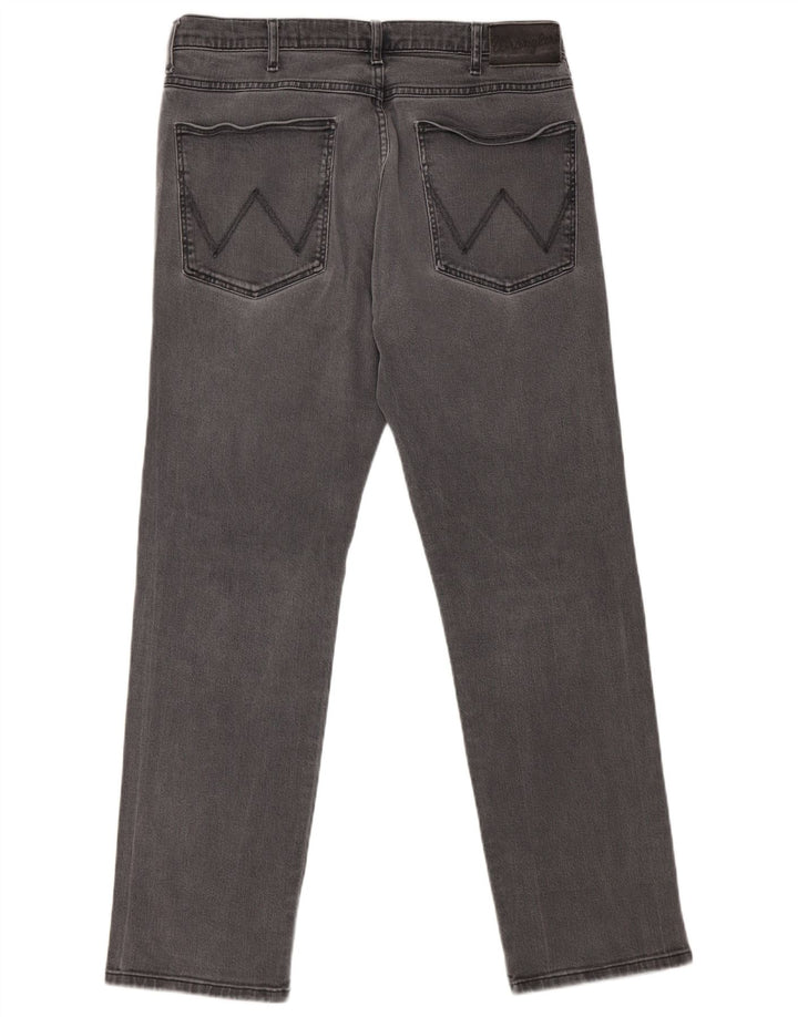 Blugi drepti pentru bărbați Wrangler Arizona W34 L30 gri