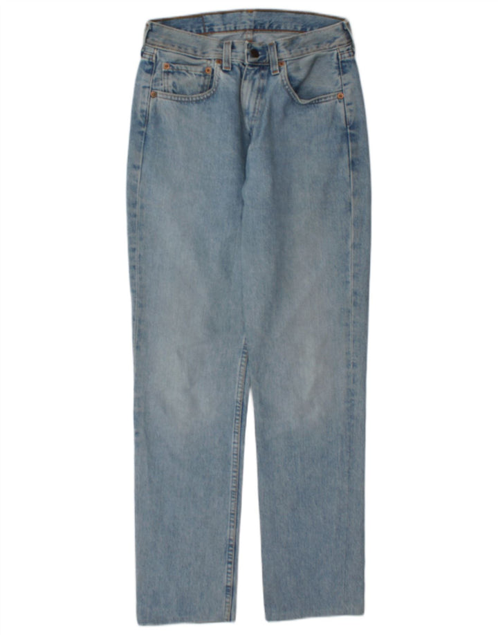 Blugi drepti pentru femei Levi's 595 W30 L30 Bumbac albastru