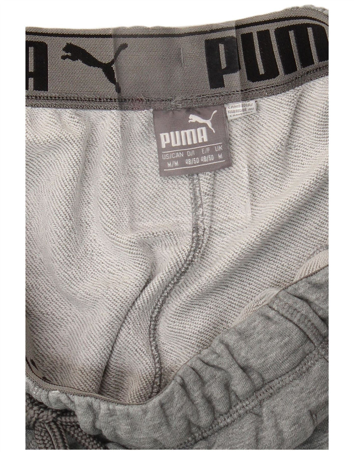 Pantaloni scurți sport PUMA pentru bărbați, gri medii, pete
