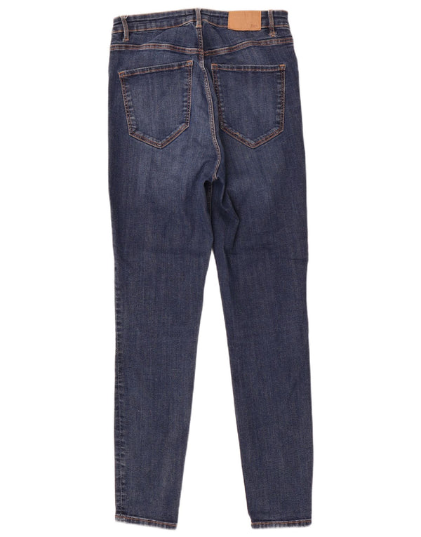 Blugi skinny pentru femei cu talie înaltă Zara EU 40 Medium L30 L28 Bumbac albastru