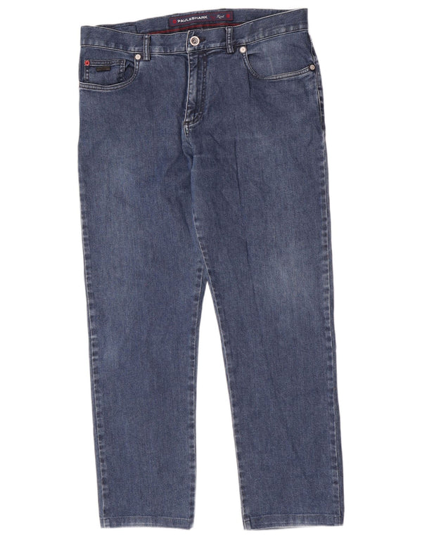 Paul & Shark Jeans drept bărbați pentru yachting EU 52 XL W36 L28 albastru bumbac