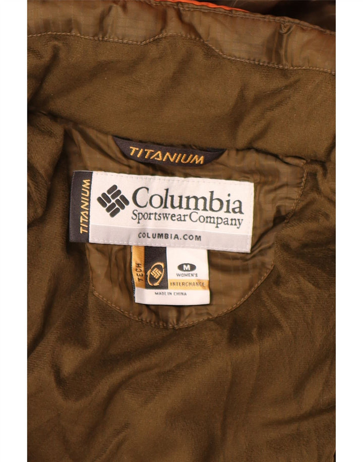 Jachetă de schi Columbia Titanium pentru femei UK 14 Medium Orange Colorblock