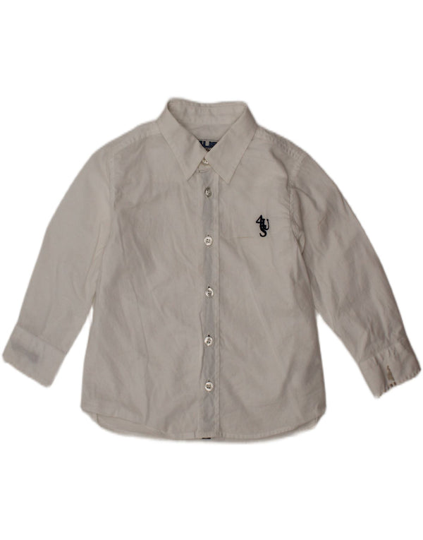 CESARE PACIOTTI 4US Camasa Bebe Baieti 9-12 Luni Bumbac Alb