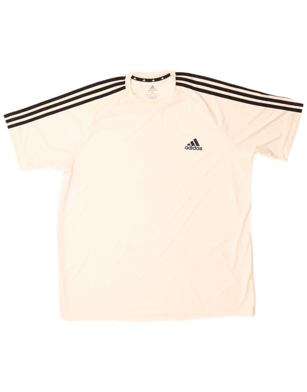 Tricou Adidas Aeroready pentru bărbați Top XL Alb