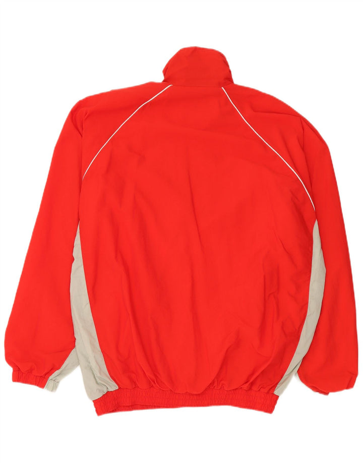 Trening Pulover Vintage pentru bărbați Jachetă XL, roșu, bumbac color bloc