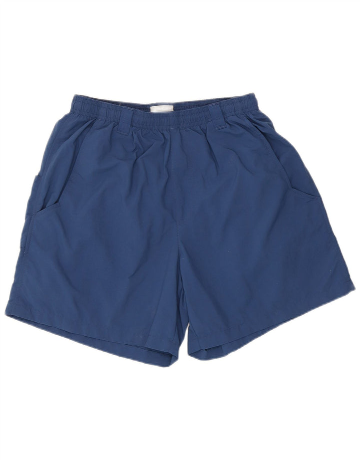 Pantaloni scurți sport cargo Columbia pentru bărbați, mici, albastru, nailon