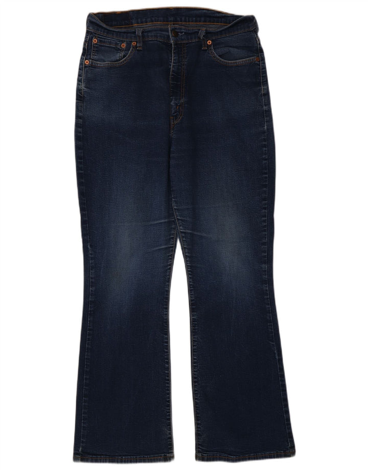 Blugi Levi's 584 Bootcut W36 L30 Bumbac albastru