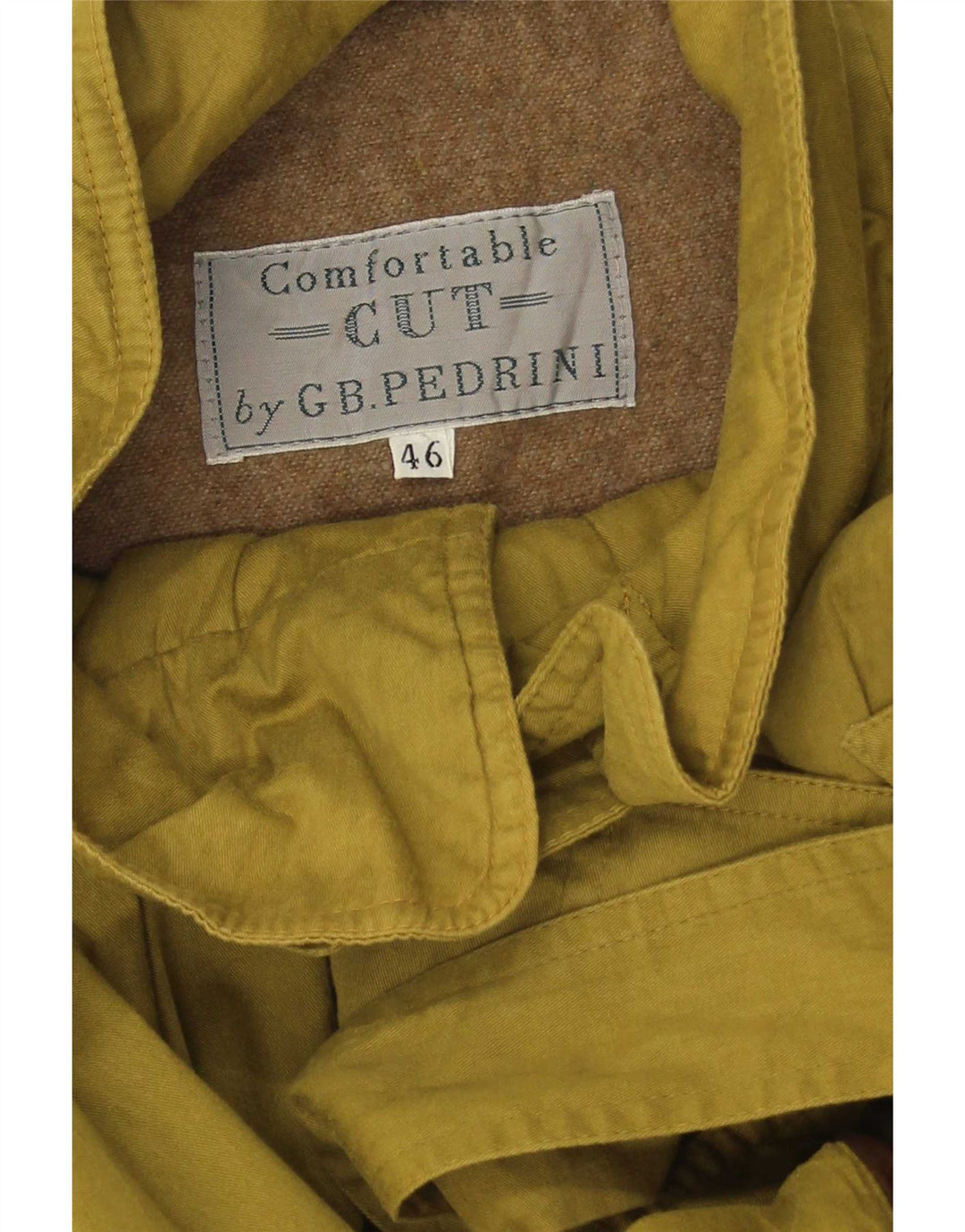 Trench Bărbați GB.PEDRINI IT 46 Small Green