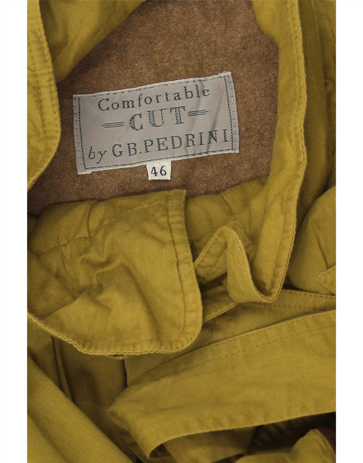 Trench Bărbați GB.PEDRINI IT 46 Small Green