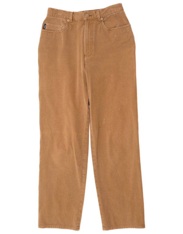 Pantaloni casual pentru femei Ralph Lauren cu talie înaltă US 6 Medium W26 L28 Maro
