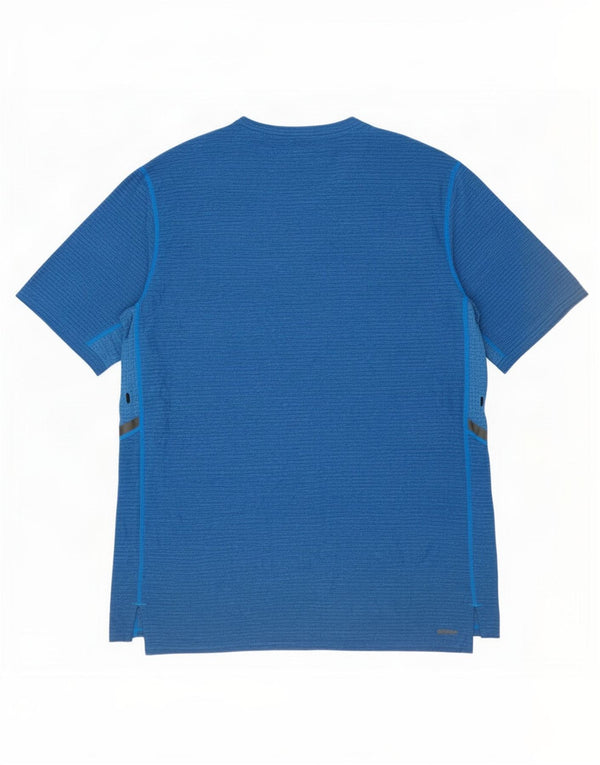 Tricou pentru bărbați New Balance Top Medium Blue Poliester