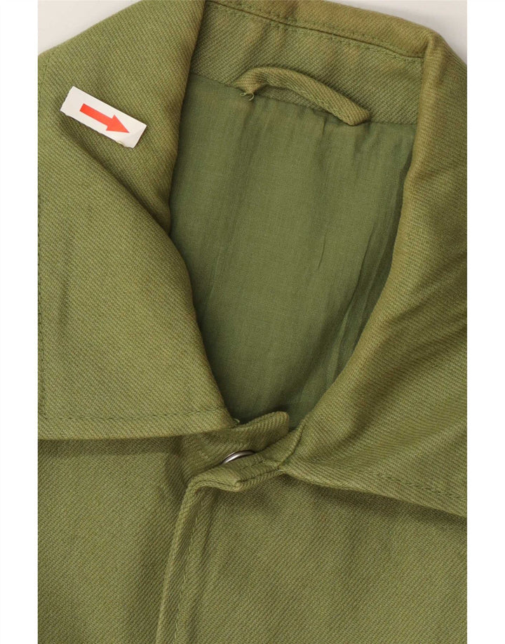 Bomber pentru bărbați Zara UK 36 Bumbac verde mic