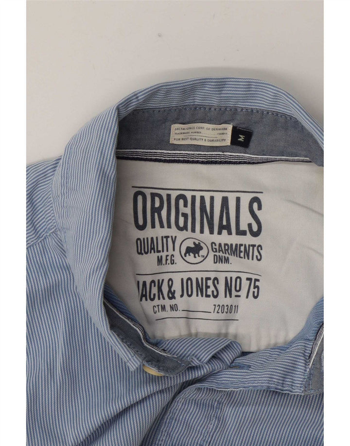 Cămașă pentru bărbați Jack & Jones Medium Blue Pinstripe