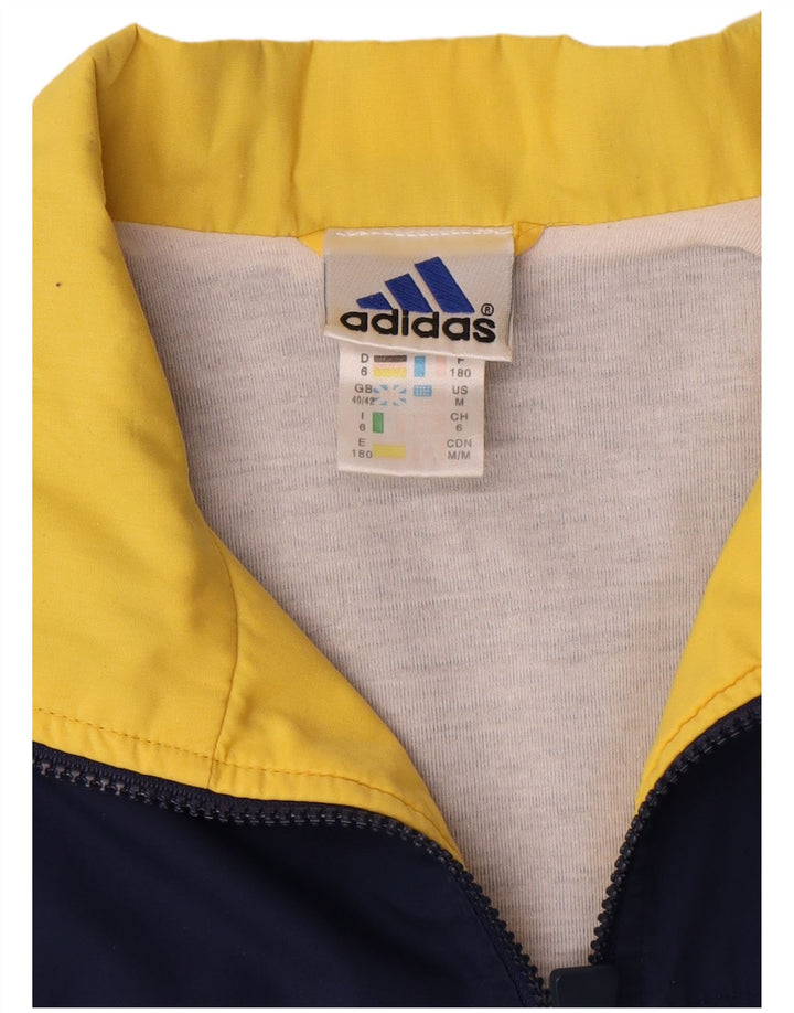 Jachetă de trening Adidas pentru bărbați Marea Britanie 40/42 Medium Bleumarin Colorblock