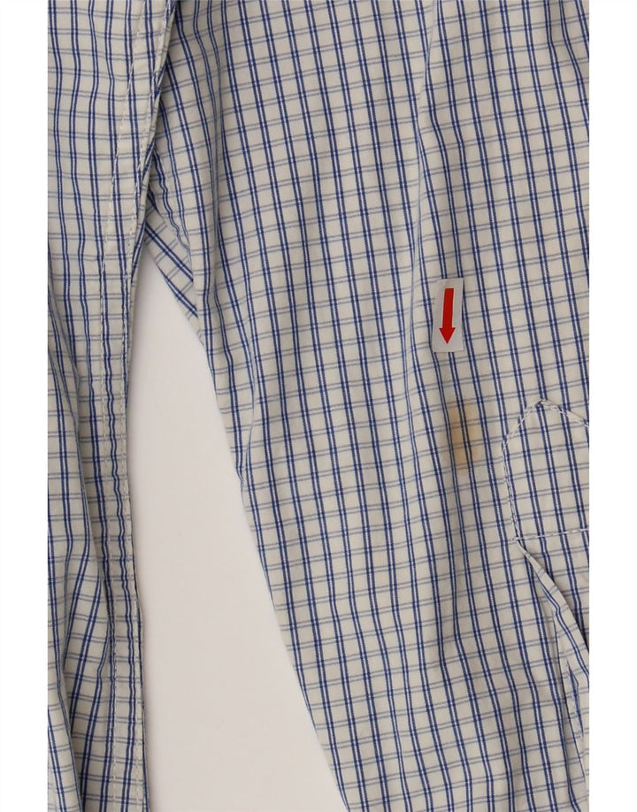 Cămașă pentru bărbați HOLLISTER XL Blue Check Bumbac