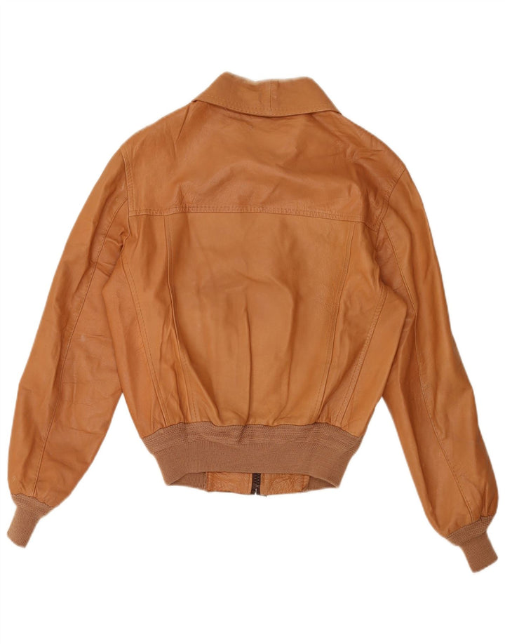 Geacă de piele vintage pentru femei IT 50 XL bej