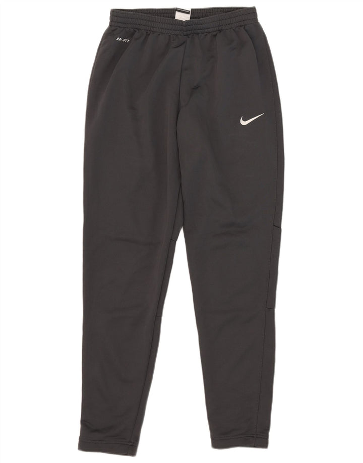 Pantaloni de trening Nike Dri Fit pentru bărbați, poliester mici, gri
