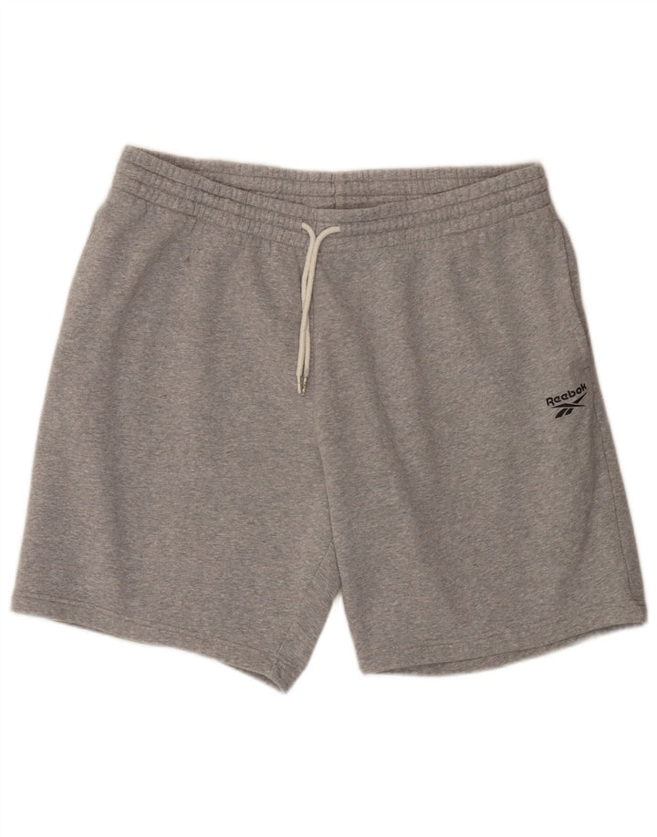Pantaloni scurți sport pentru bărbați Reebok, 2XL, bumbac cu pete gri