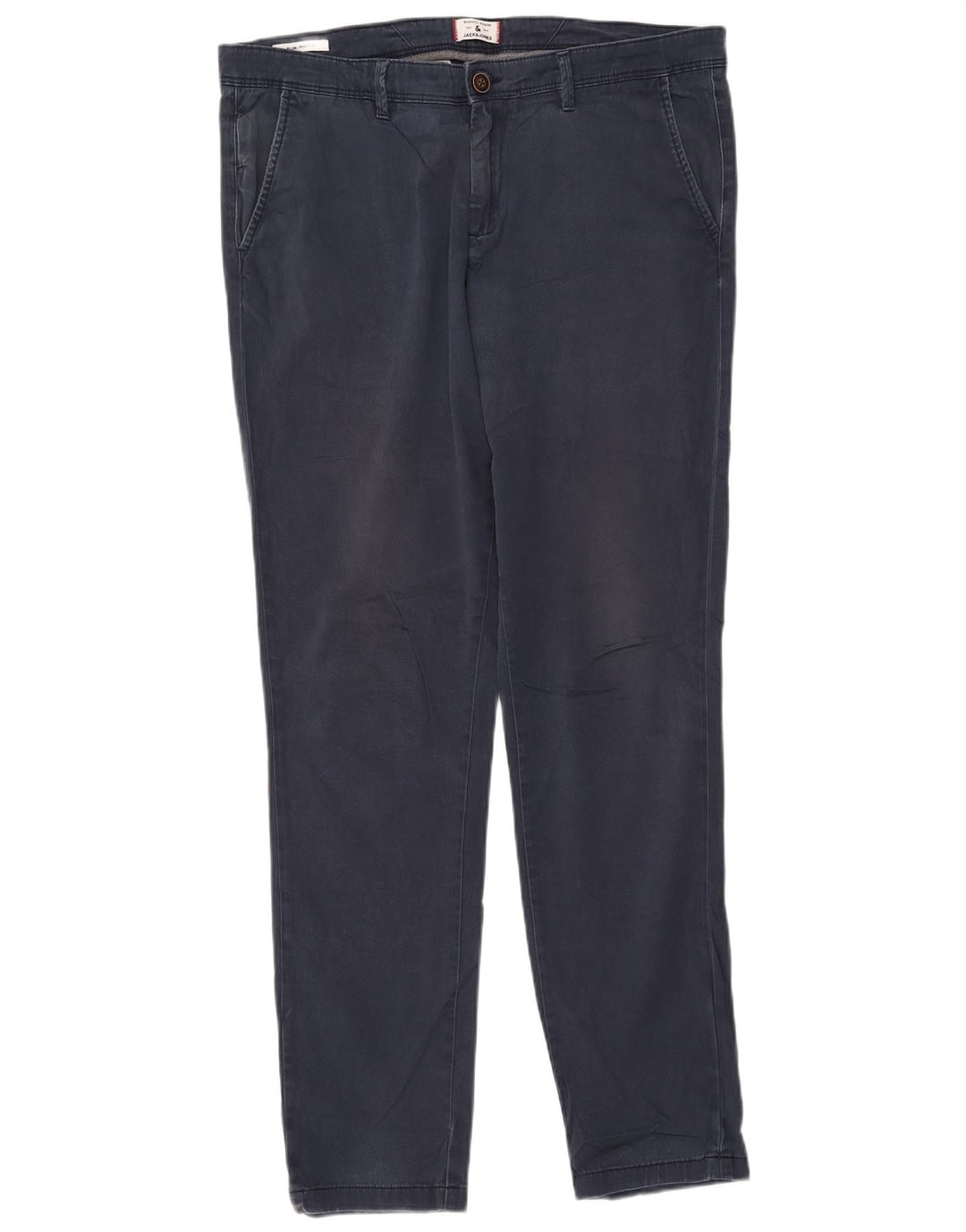 Pantaloni chino subțiri JACK & JONES pentru bărbați L36 L34 bleumarin
