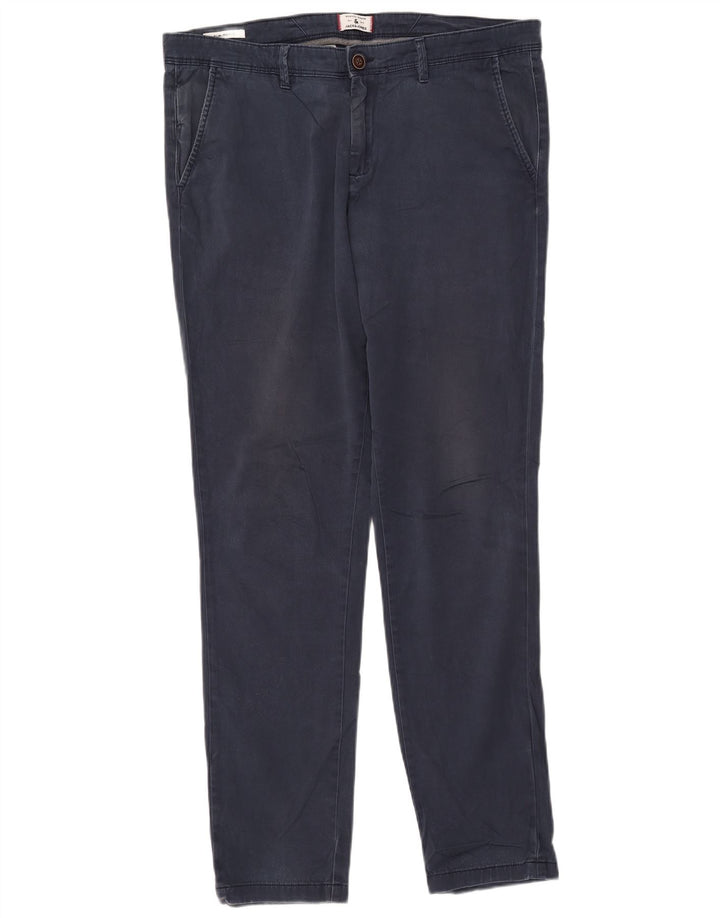 Pantaloni chino subțiri JACK & JONES pentru bărbați L36 L34 bleumarin