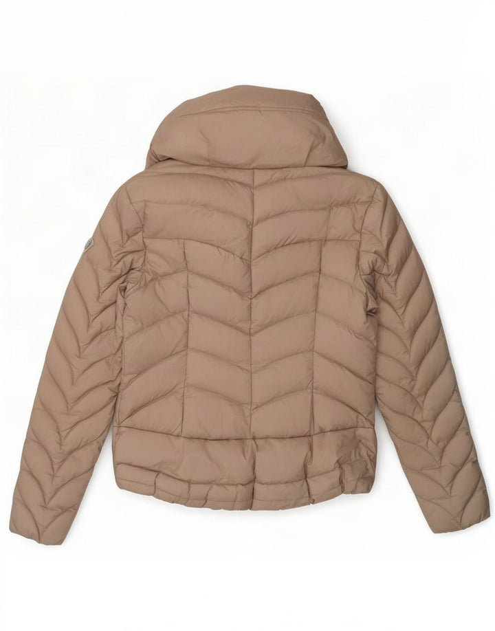 Jachetă căptușită Guess pentru femei UK 12 Medium Beige Poliamidă