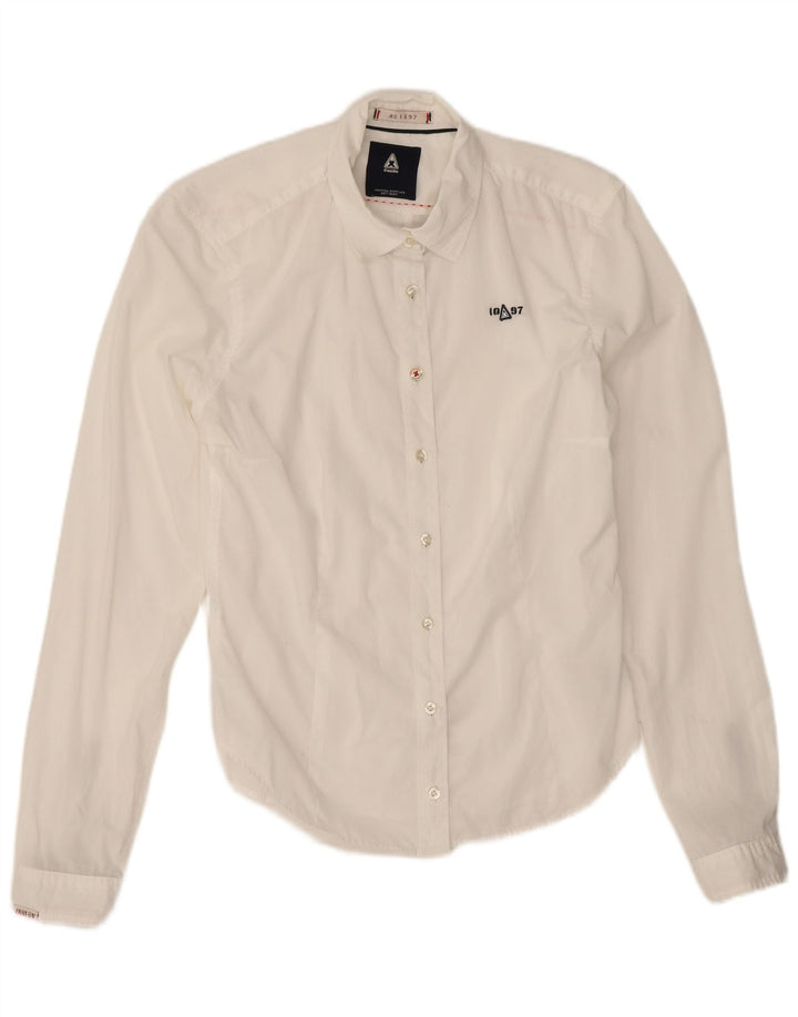 Cămașă Gaastra pentru femei UK 10 Small White Bumbac