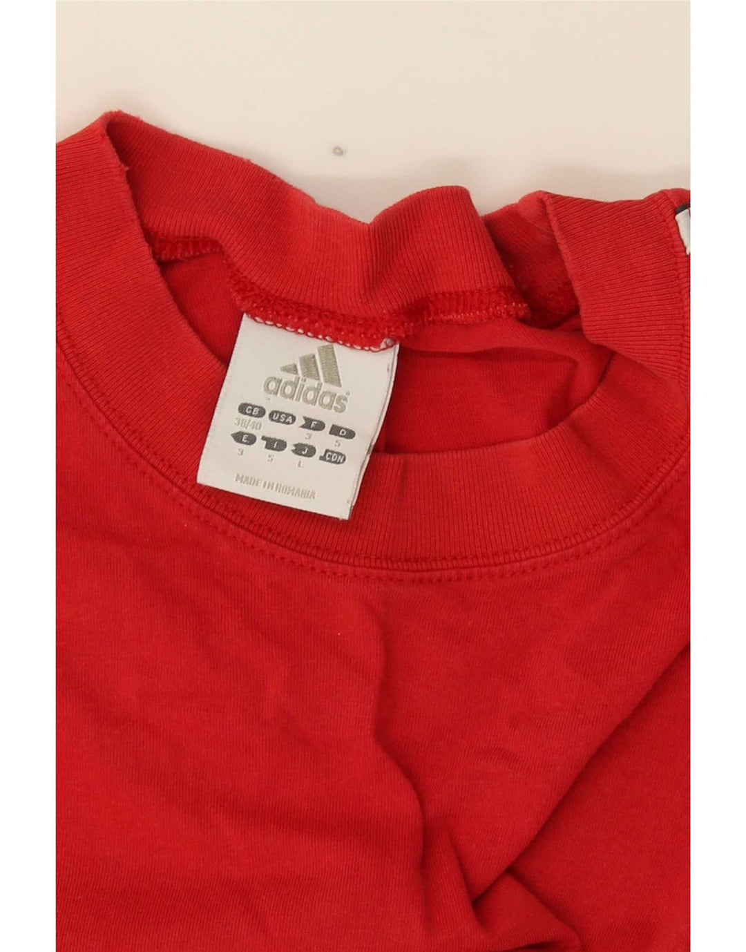 Tricou pentru bărbați Adidas Top UK 38/40 Medium Red