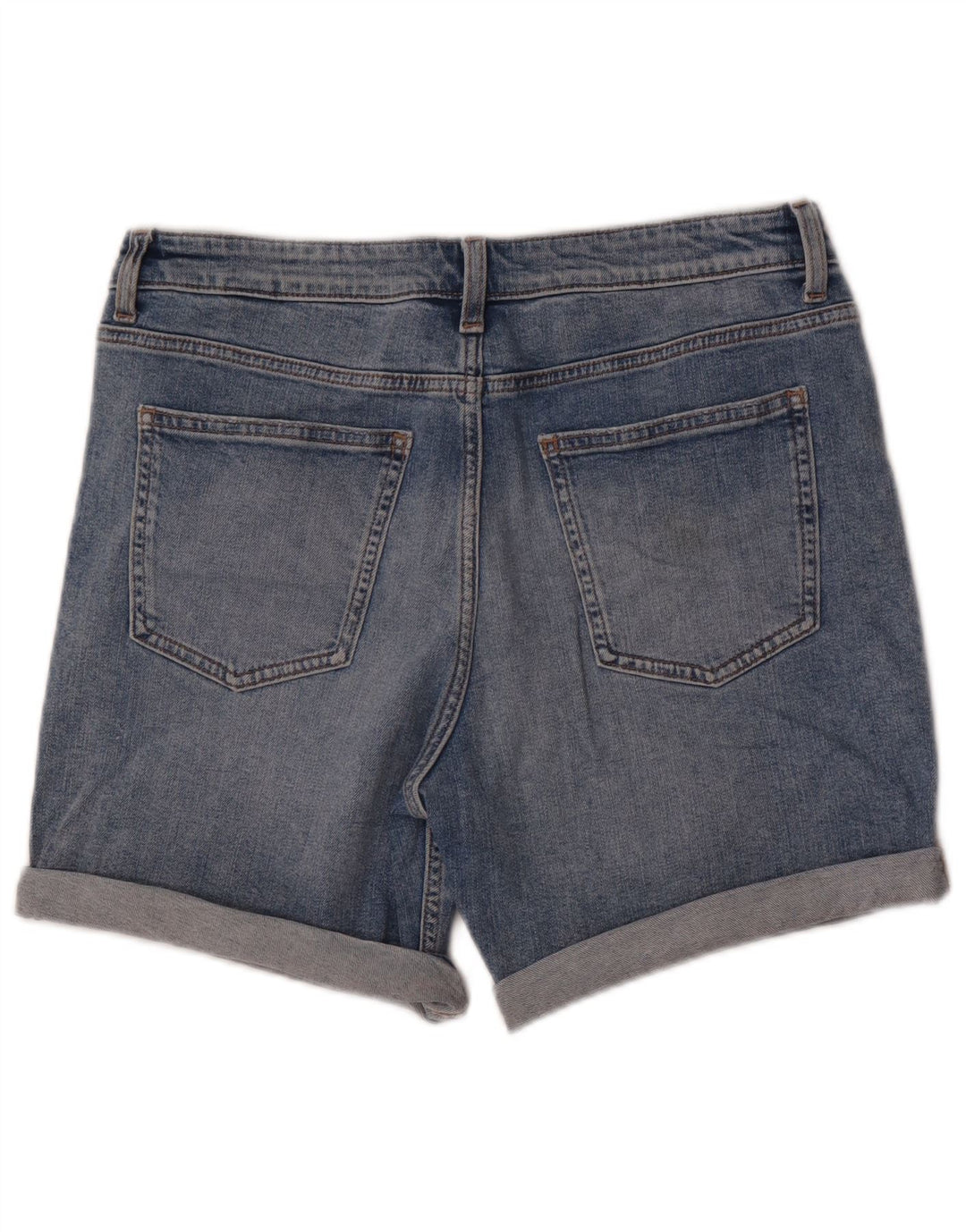Marks & Spencer Pantaloni scurți din blugi pentru femei Boyfriend UK 12 Medium W30 Blue
