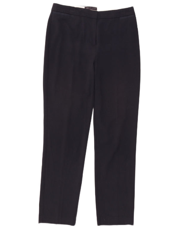 Marks & Spencer Pantaloni de costum subțiri pentru femei UK 12 Medium W32 L31 Bleumarin