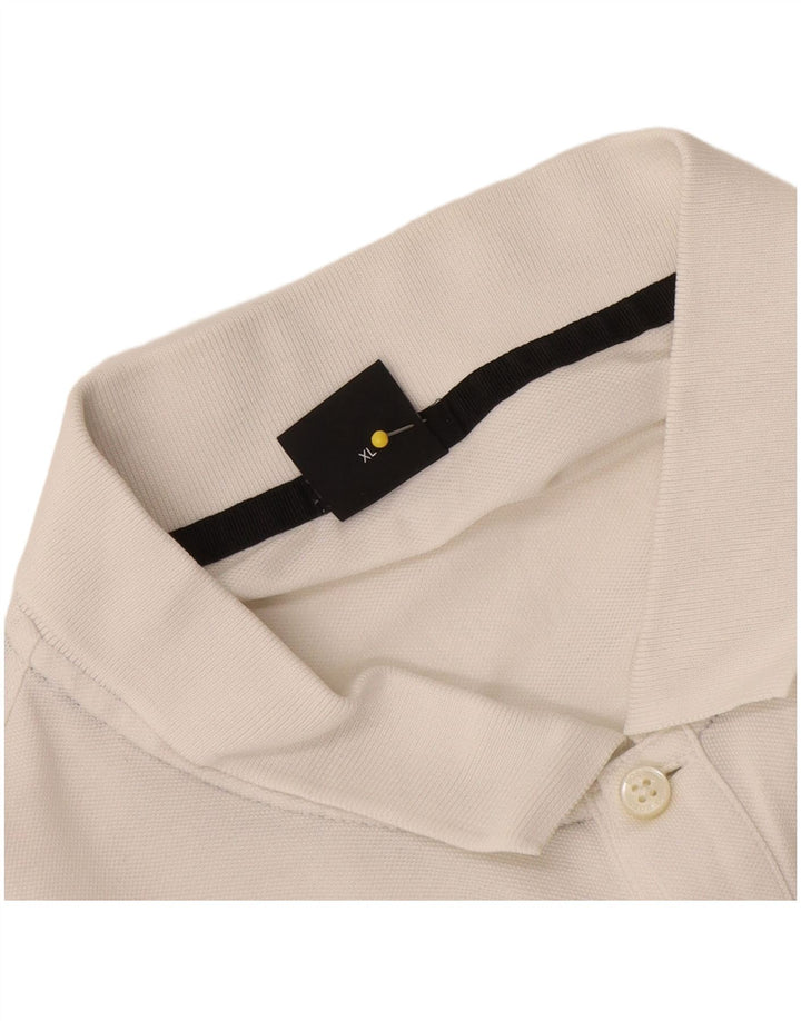 Tricou polo Hugo Boss pentru bărbați, cu formă regulată, XL, alb