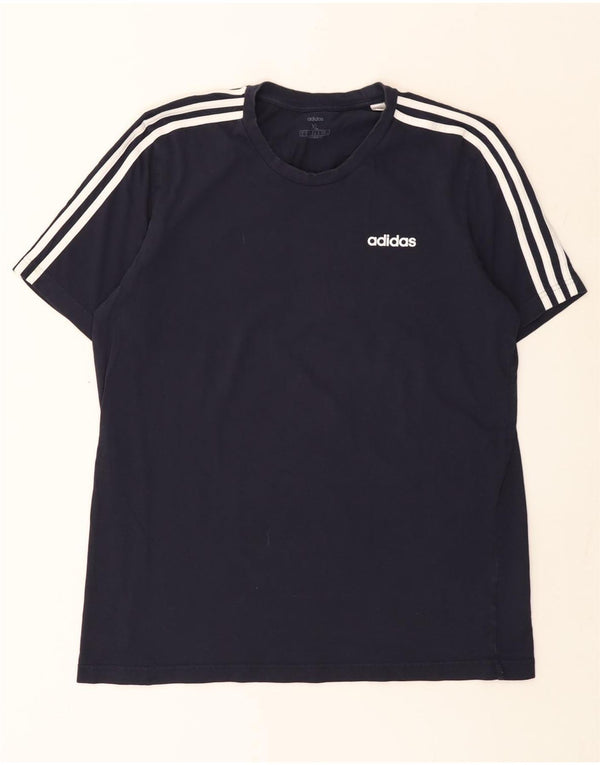 Tricou pentru bărbați Adidas Top XL Bumbac bleumarin