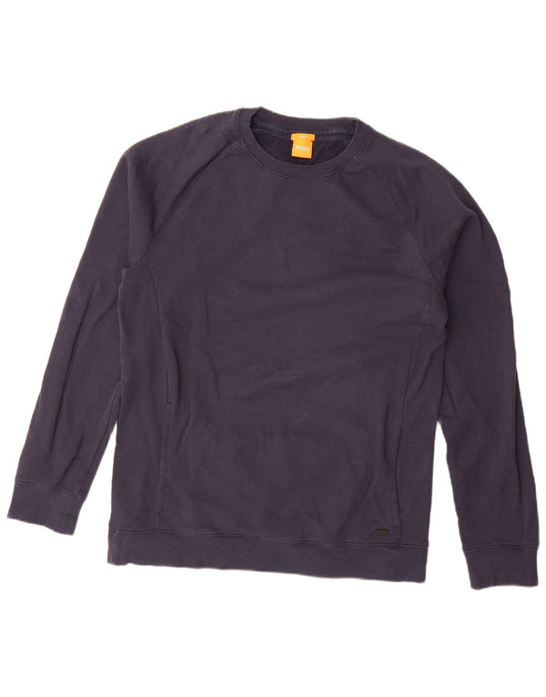 Hanorac pentru bărbați Hugo Boss Pulover XL bleumarin