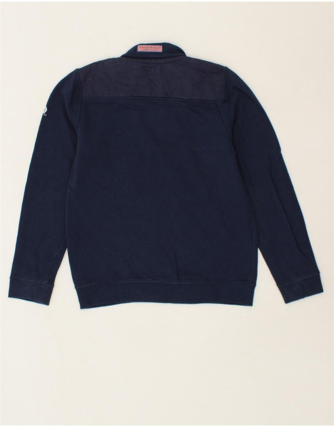 VINEYARD VINES Boys Graphic Sweatshirt Jumper 12-13 Years Medium Navy Blue Vintage Vineyard Vines and Second-Hand Vineyard Vines from Messina Hembry 