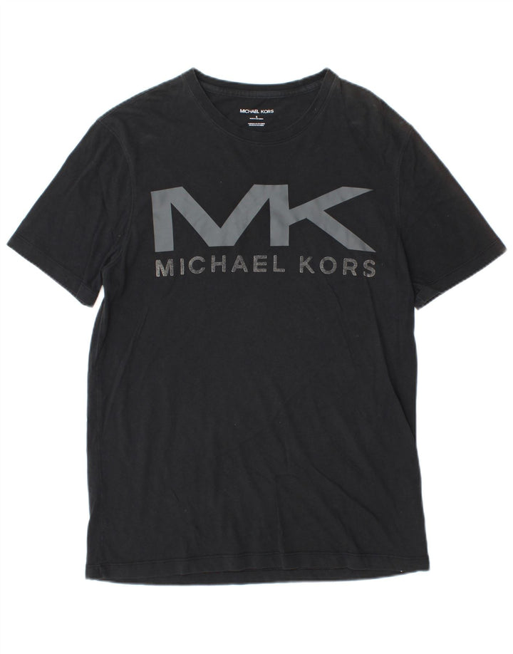 Tricou grafic pentru bărbați MICHAEL KORS Top mic bumbac negru