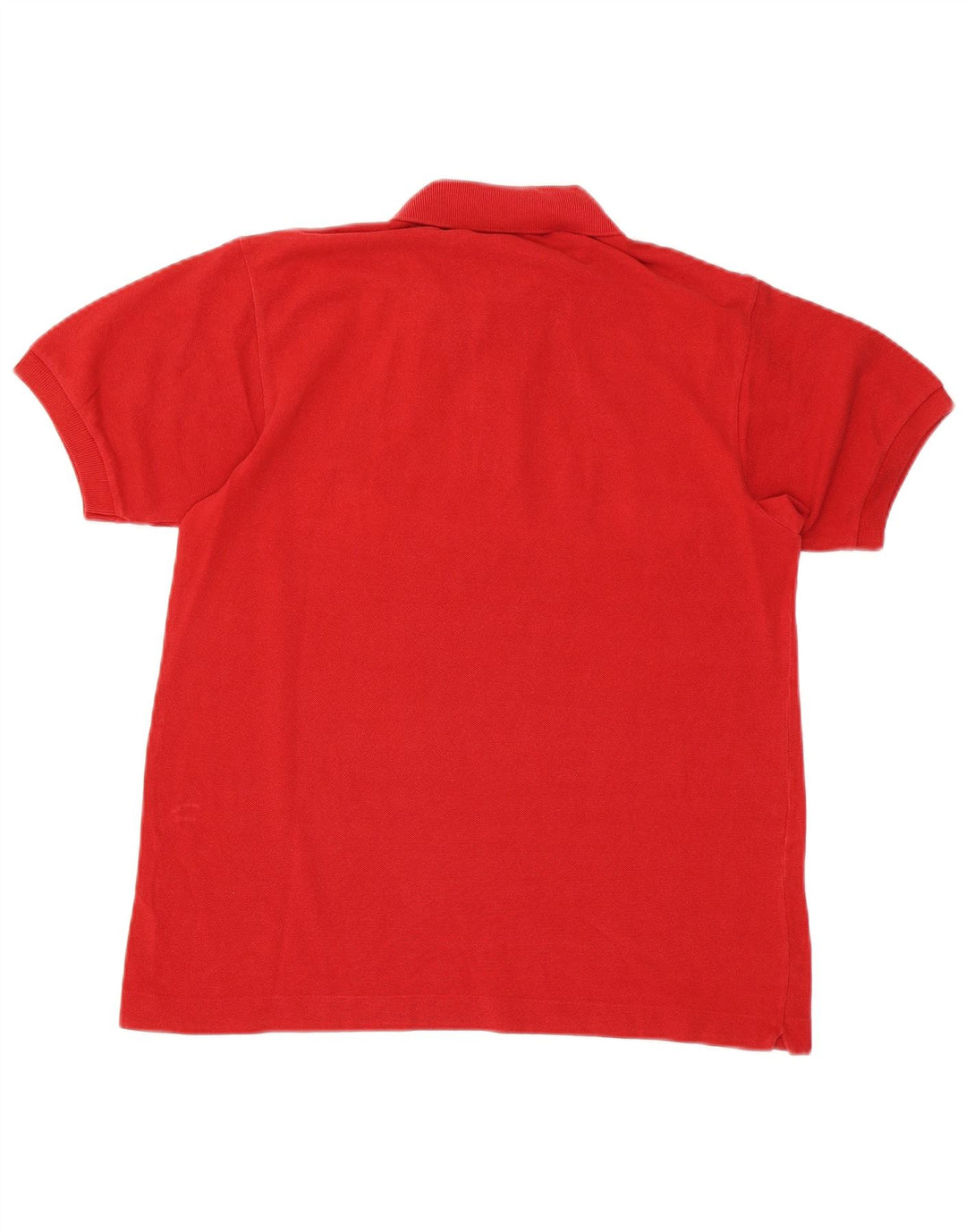 Tricou polo Lacoste pentru bărbați, mărimea 4, bumbac roșu mediu
