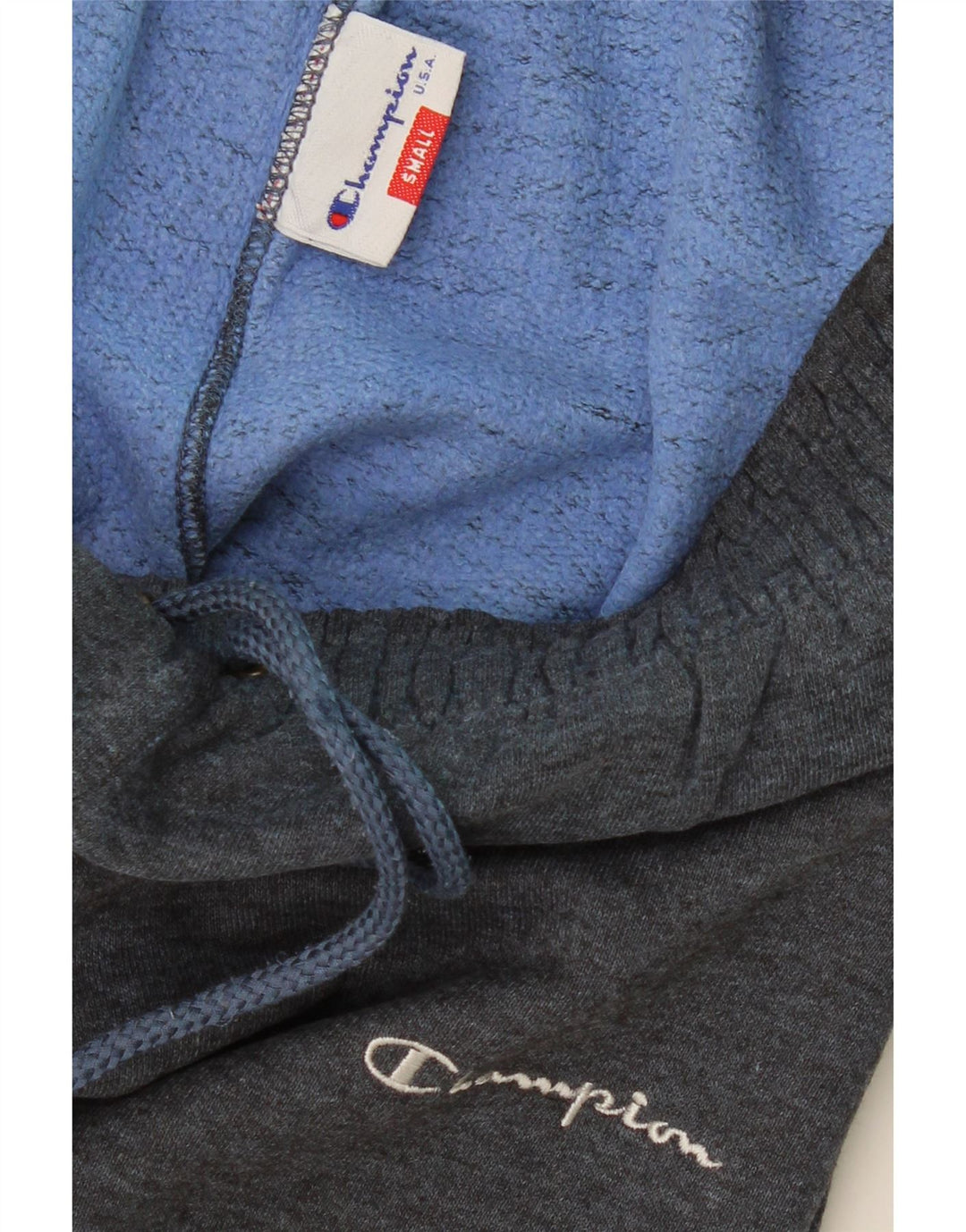 Pantaloni de trening pentru bărbați CHAMPION Bumbac albastru mic